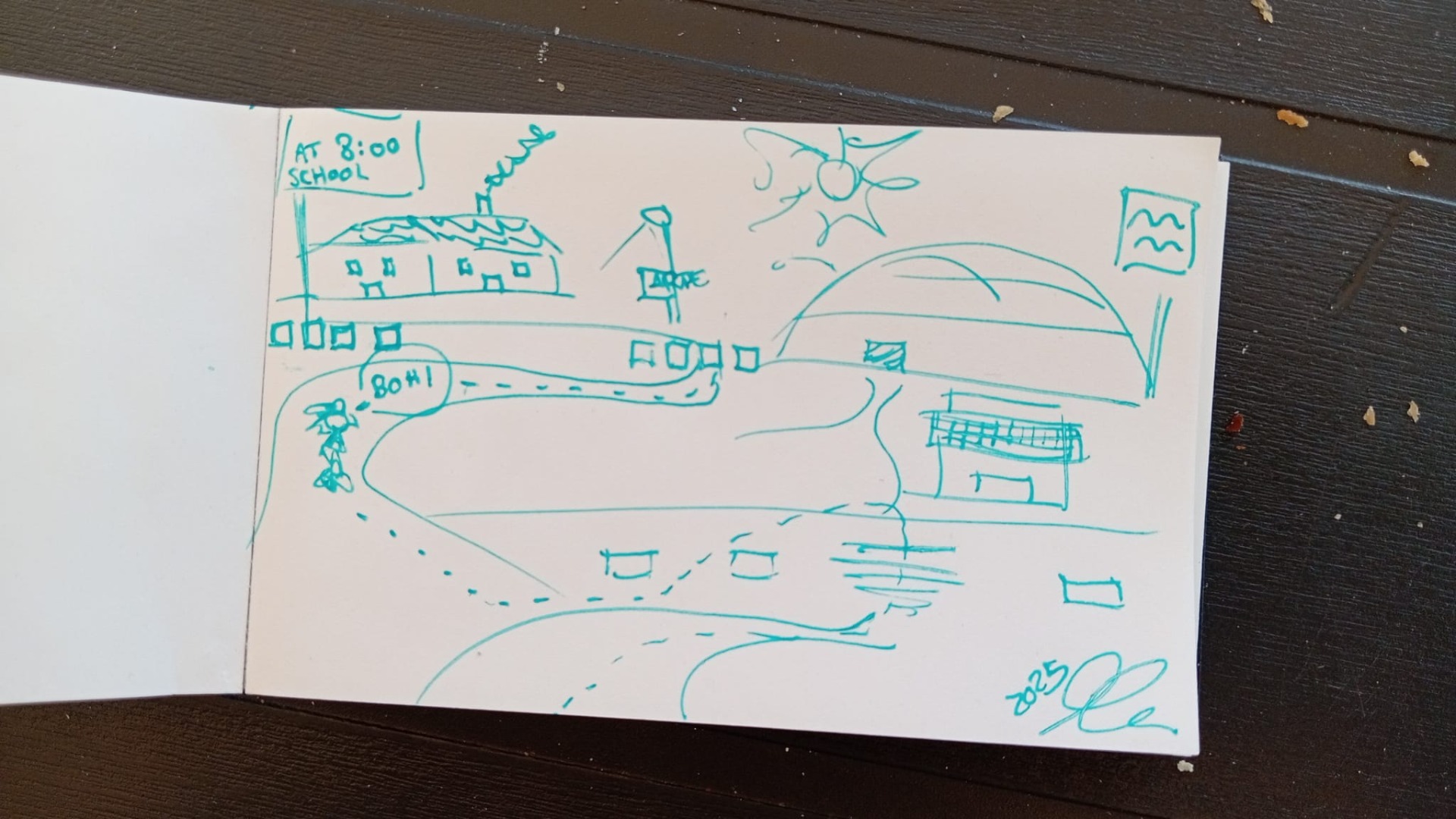 Sketch mattutino, €90