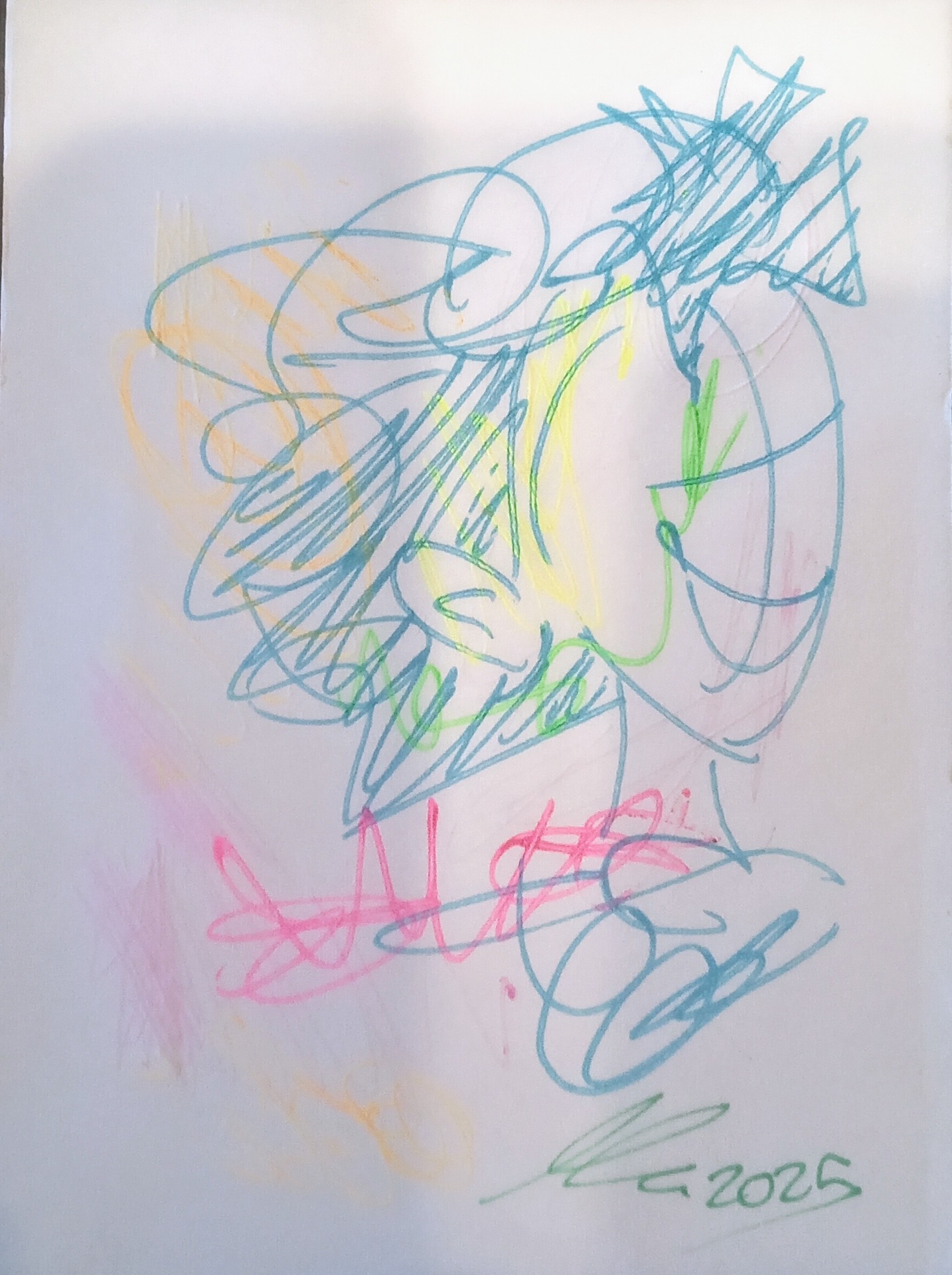 100 € fumetto storico di vita quotidiana _tecnica Illuminum o penna fosforescente, immagine utilizzata per il profumo Yuk❤️💙