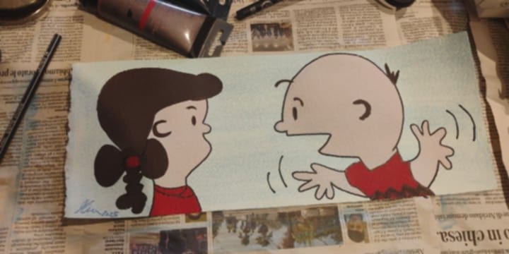 Falso d'autore@ Charlie Brown_