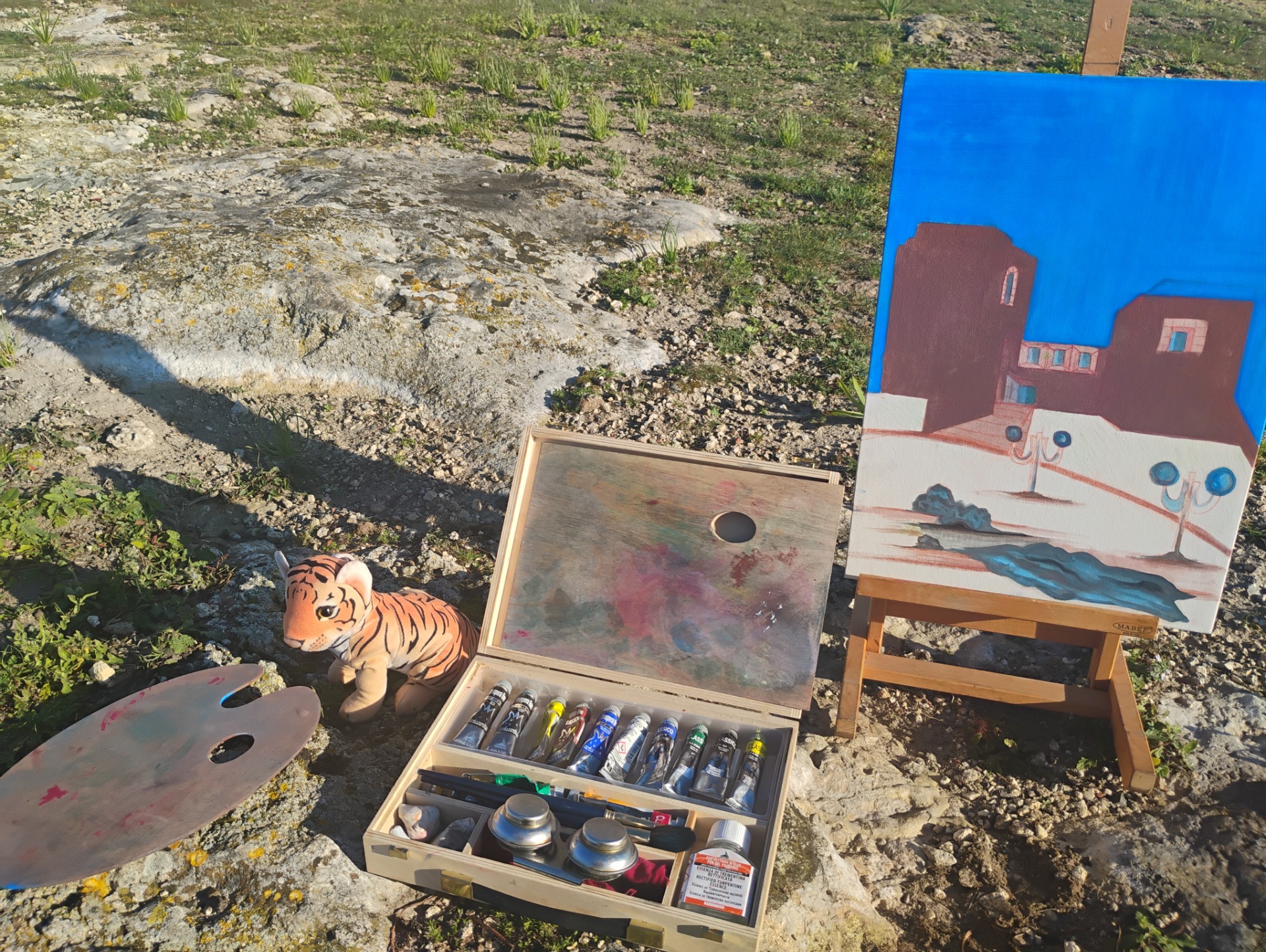 Castello San Michele in progress 🧡